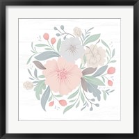 Framed Farmhouse Floral IV