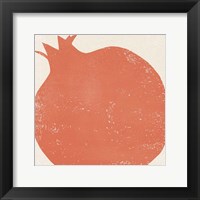 Framed 'Graphic Fruit I' border=