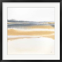 Framed Beige and Gold II