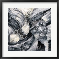 Framed Graphic Canyon I