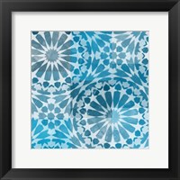 Framed 'Blue My Mind II' border=