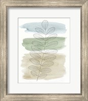 Framed 'Spring Branch I' border=