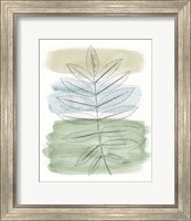 Framed 'Spring Branch II' border=