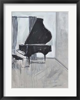 Piano Blues II Framed Print