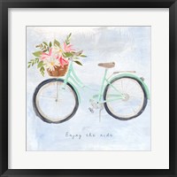 Enjoy the Ride I Framed Print