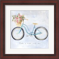 Framed 'Enjoy the Ride II' border=