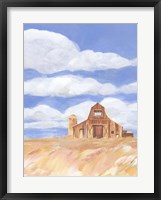 Framed Wheatfield Barn I