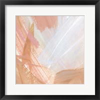 Framed 'Pink Vanilla I' border=