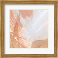 Framed 'Pink Vanilla I' border=