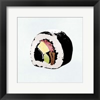 Framed 'Sushi Style I' border=