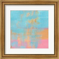 Framed 'Day Glow Pastel I' border=