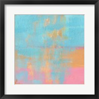 Day Glow Pastel I Framed Print