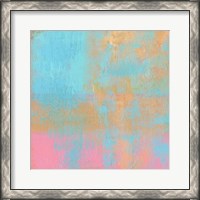 Framed 'Day Glow Pastel II' border=