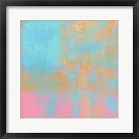 Framed Day Glow Pastel II