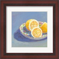 Framed 'Still Citrus I' border=