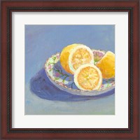 Framed 'Still Citrus I' border=