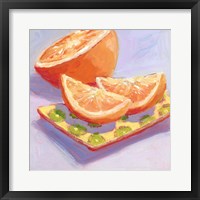 Still Citrus III Framed Print