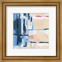 Framed 'Summer Abstraction III' border=