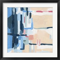 Framed 'Summer Abstraction III' border=