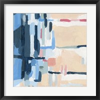 Framed 'Summer Abstraction III' border=