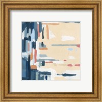 Framed 'Summer Abstraction IV' border=