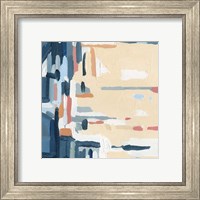 Framed 'Summer Abstraction IV' border=