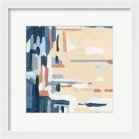 Framed 'Summer Abstraction IV' border=