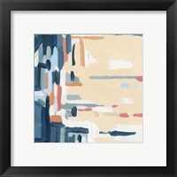 Framed 'Summer Abstraction IV' border=