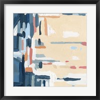 Framed 'Summer Abstraction IV' border=