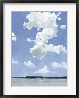 July Lakeside II Framed Print