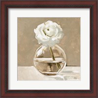 Framed 'Neutral Bud Vase I' border=