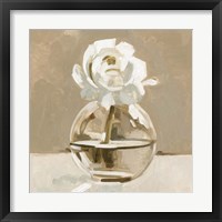 Framed 'Neutral Bud Vase II' border=