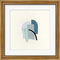 Framed 'Bits & Pieces I' border=