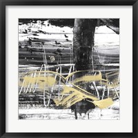 Gold Wave II Framed Print