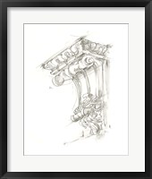 Framed 'Corbel Sketch II' border=