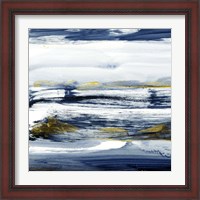 Framed 'Ocean Winds II' border=