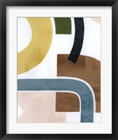 Framed 'Shifting Shapes II' border=