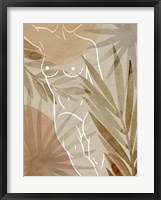 Terracotta Shadows I Framed Print