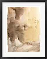 Gilded Movement II Framed Print