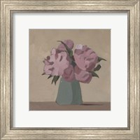 Framed 'Spring Vase III' border=