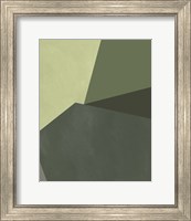 Framed 'Sage Prism IV' border=