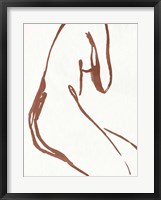 Curves I Framed Print