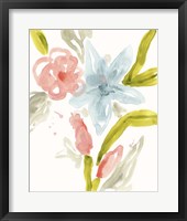 Floral Sonata II Framed Print