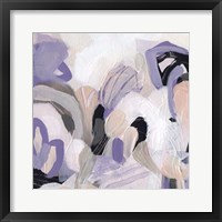 Framed Lilac Scramble I