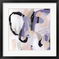 Lilac Scramble II Framed Print