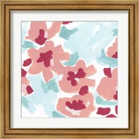 Framed 'Cherry Blossom Pop I' border=