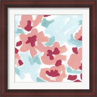 Framed 'Cherry Blossom Pop I' border=