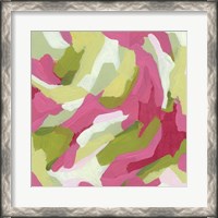 Framed 'Chromatic Topography I' border=