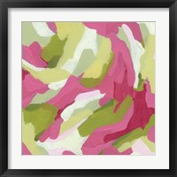 Framed 'Chromatic Topography I' border=