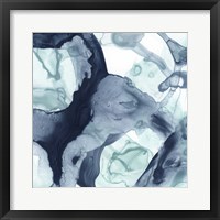 Blue Cavern V Framed Print